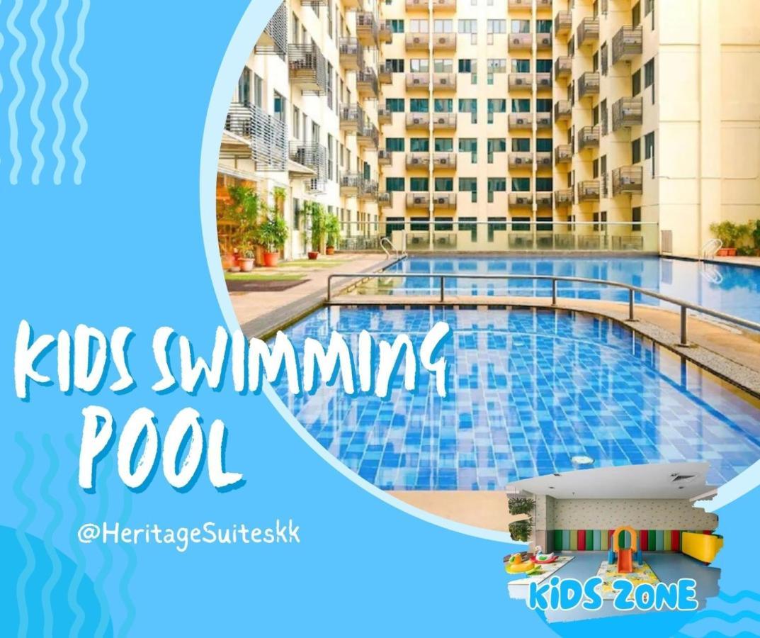 New Homestay !! Heritage Suites Near Imago Mall City Central , Free Highspeed Wifi & Netflix , Kota Kinabalu Eksteriør bilde