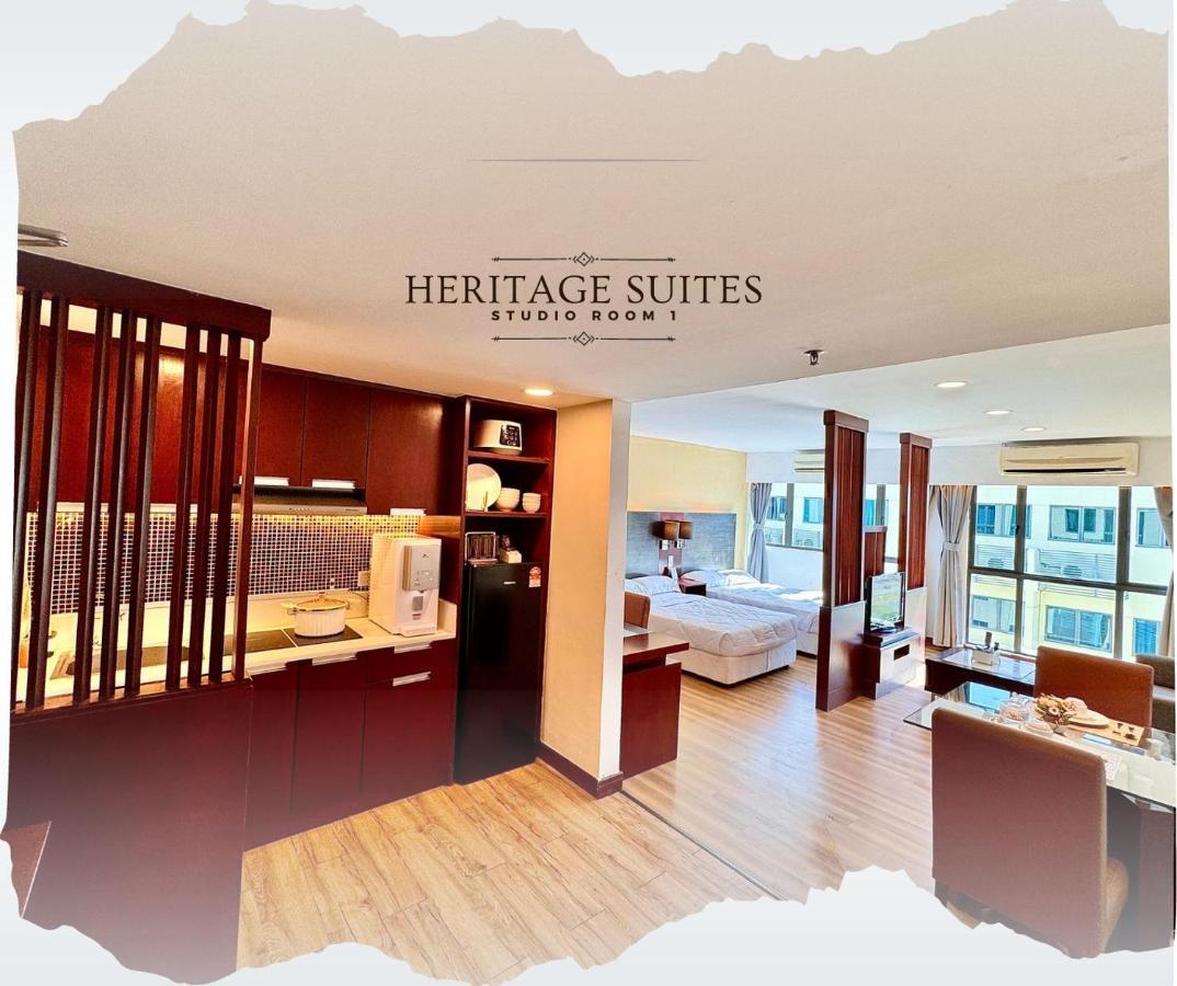 New Homestay !! Heritage Suites Near Imago Mall City Central , Free Highspeed Wifi & Netflix , Kota Kinabalu Eksteriør bilde