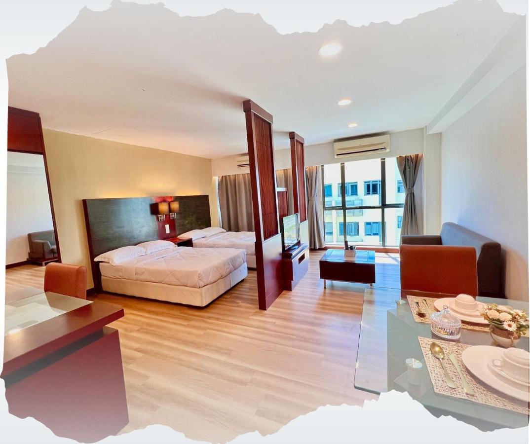 New Homestay !! Heritage Suites Near Imago Mall City Central , Free Highspeed Wifi & Netflix , Kota Kinabalu Eksteriør bilde