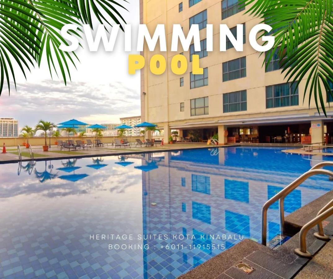 New Homestay !! Heritage Suites Near Imago Mall City Central , Free Highspeed Wifi & Netflix , Kota Kinabalu Eksteriør bilde