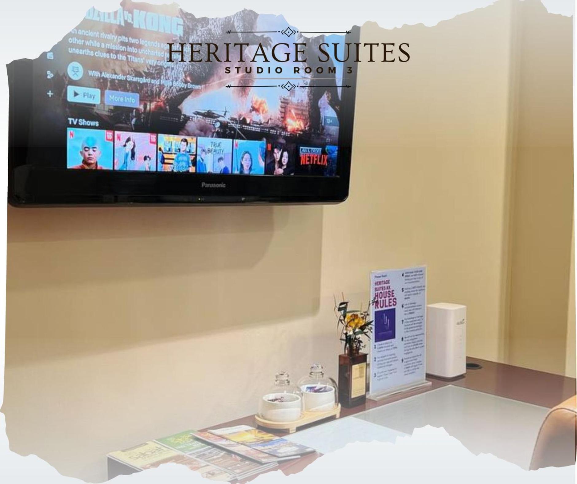 New Homestay !! Heritage Suites Near Imago Mall City Central , Free Highspeed Wifi & Netflix , Kota Kinabalu Eksteriør bilde
