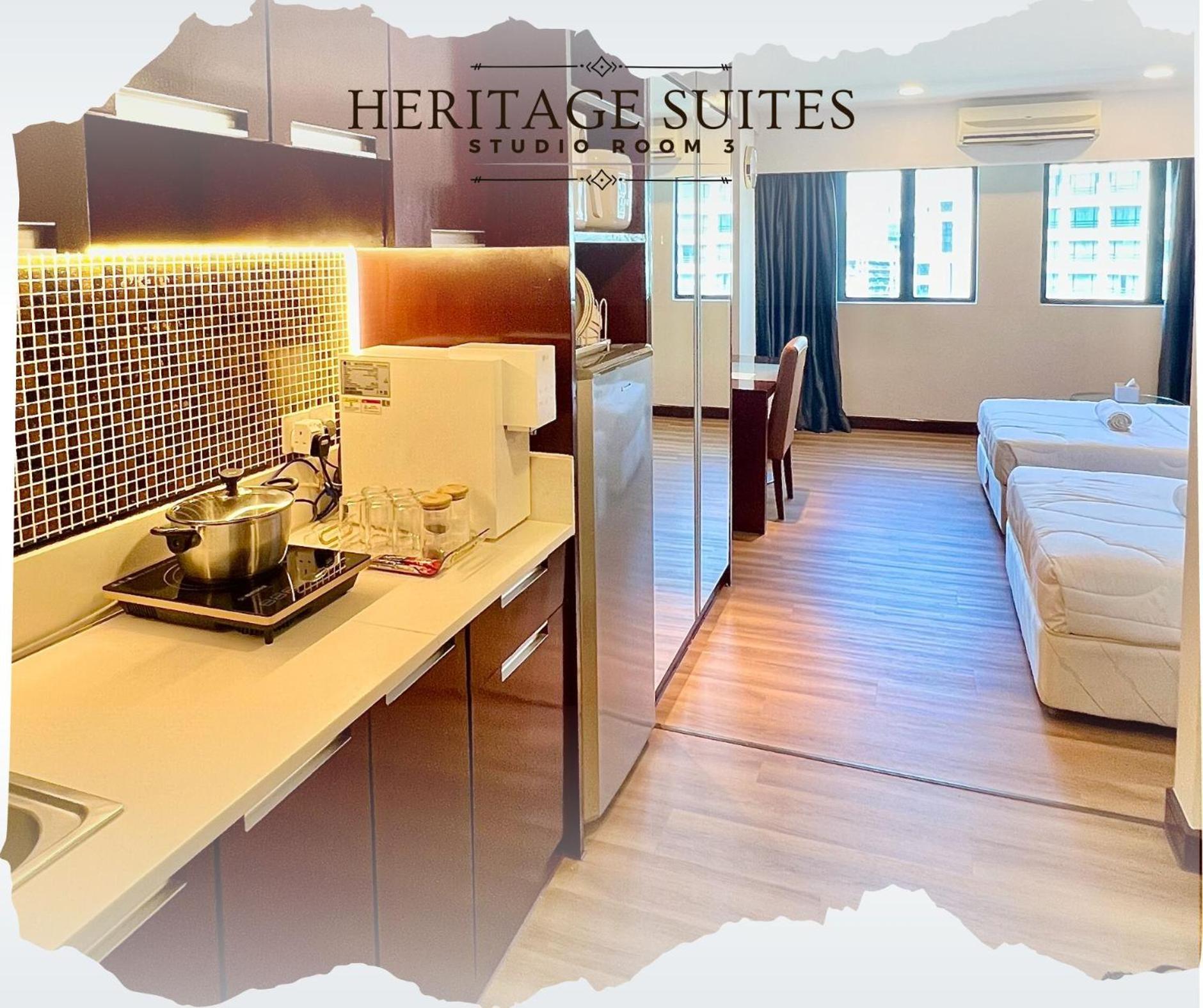 New Homestay !! Heritage Suites Near Imago Mall City Central , Free Highspeed Wifi & Netflix , Kota Kinabalu Eksteriør bilde